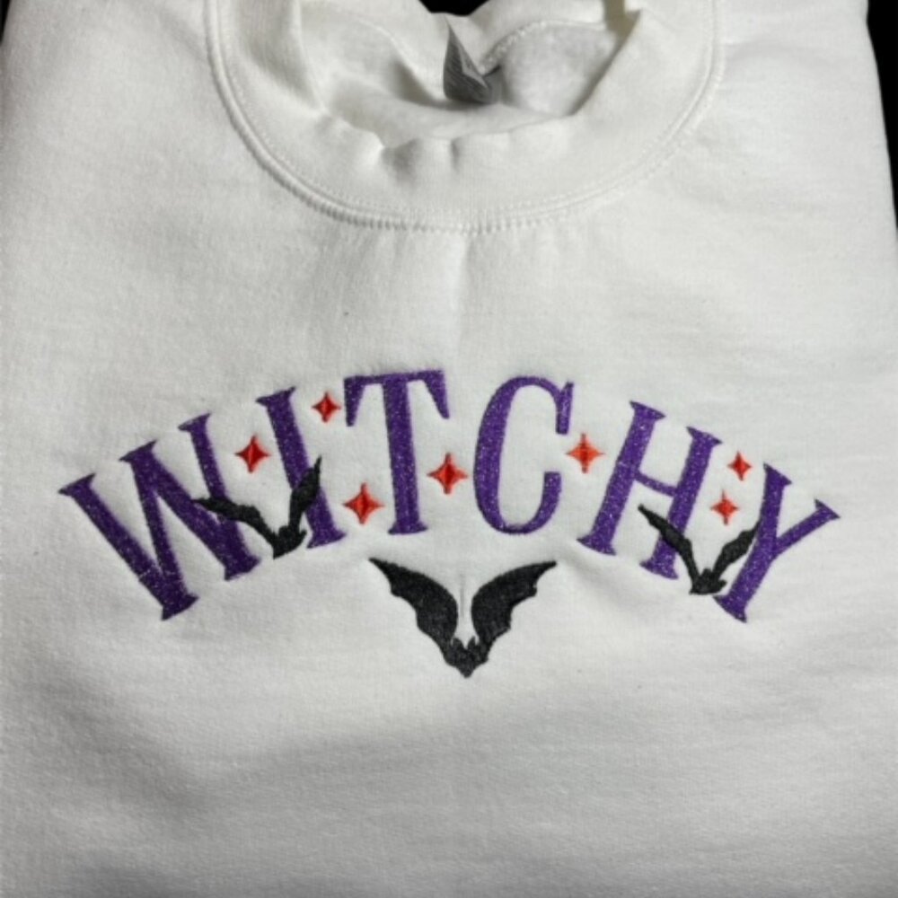 Witchy Sweatshirt-new, glittery